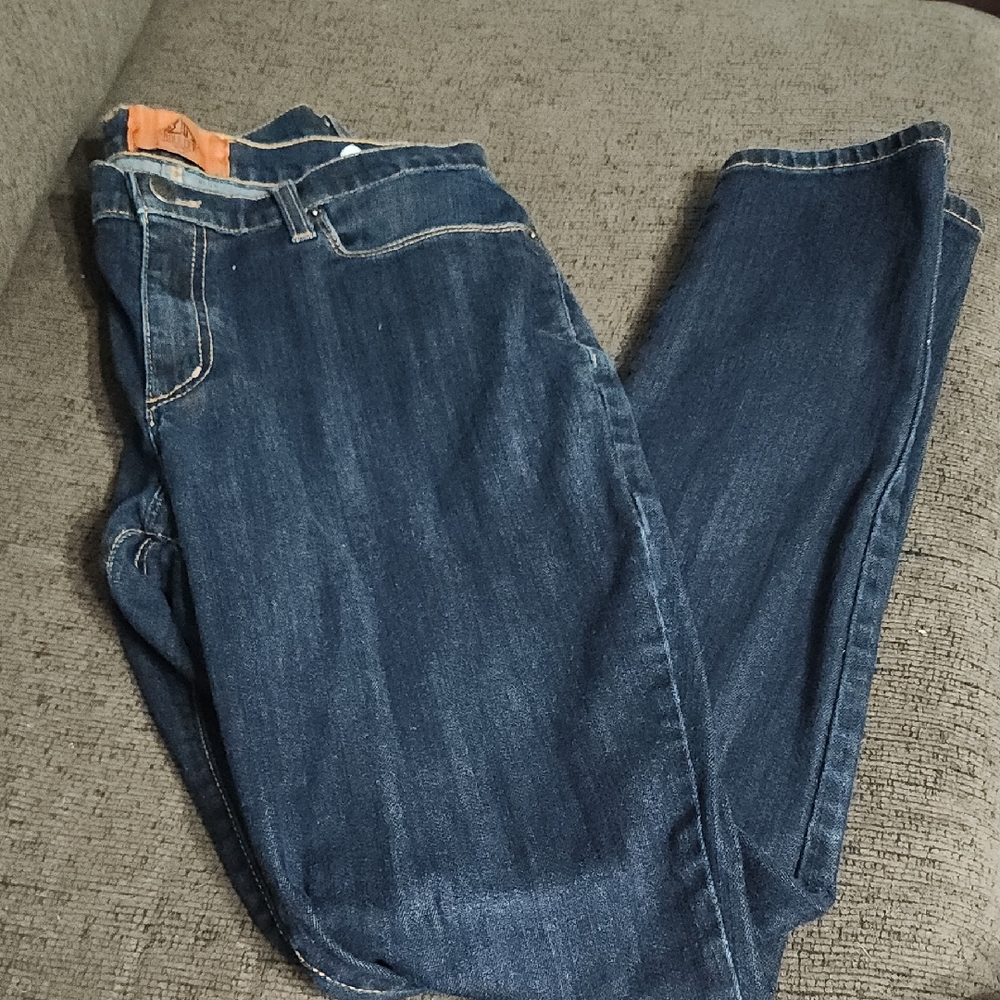 Women's Dark Blue Straight Leg Jeans